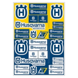 Pre-Cut Stickers Replica Husqvarna