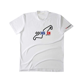 Temples Of Speed T-shirt Assen White