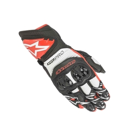 GP Pro R3 EEC gloves Black / white / red