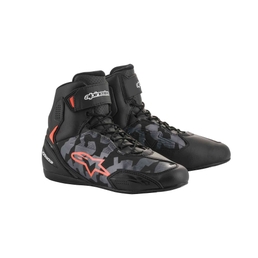 Motorcycles Faster-3 CE Black Gray/ Camo Red Fluo