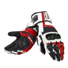 Stroke Gloves White/Black/Red