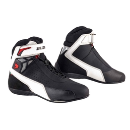 Drift Air Motorcycle shoes Black/White/Black