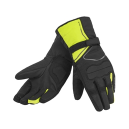 Starsky WP motorcycle gloves for ladies Black/Fluo Yellow