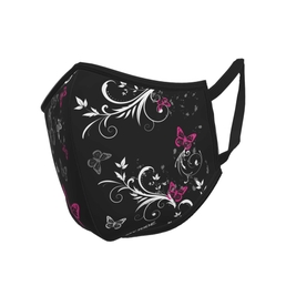 Race Now reusable antibacterial mask Butterfly