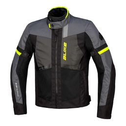 Airtour 2 Aqvadry motorcycle jacket Black/Anthra/Yellow Fluo