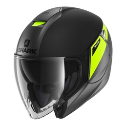 Jet Helmet Citycruiser Karonn Anthracite/Fluo Yellow