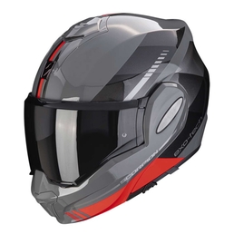 Exo-Tech EVO modular helmet Gray/black/red genre