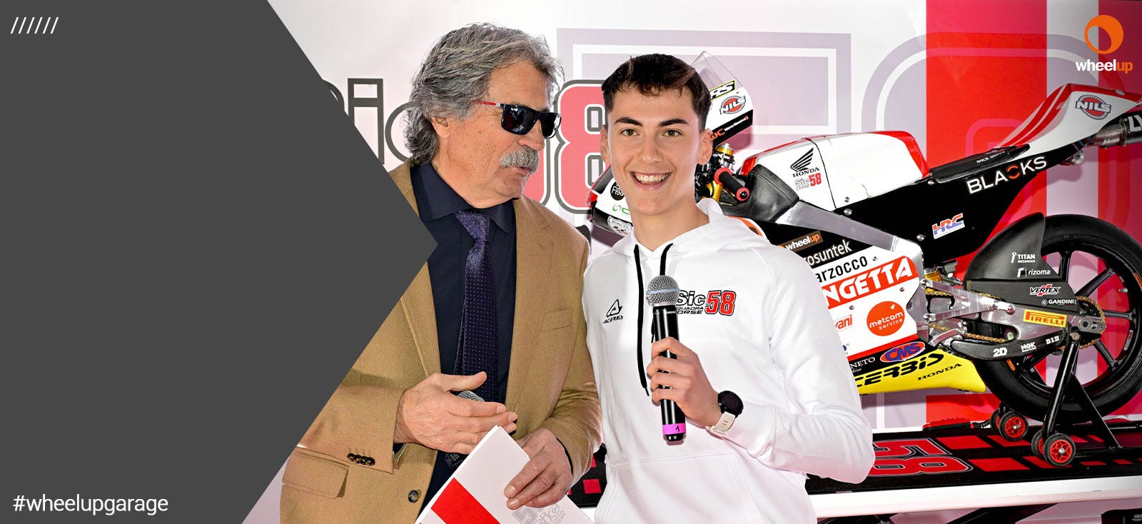 Wheelup e Mtech nel Campionato del Mondo con Luca Lunetta 